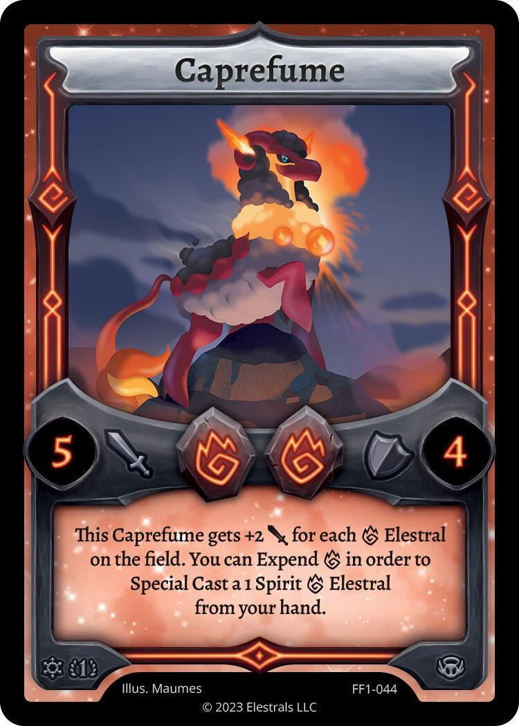 Image for Caprefume (FF1-044) (Frostfall [First Edition]) - Elestrals
