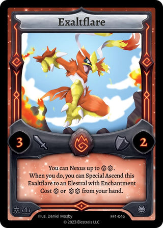 Image for Exaltflare (FF1-046) (Frostfall [First Edition]) - Elestrals
