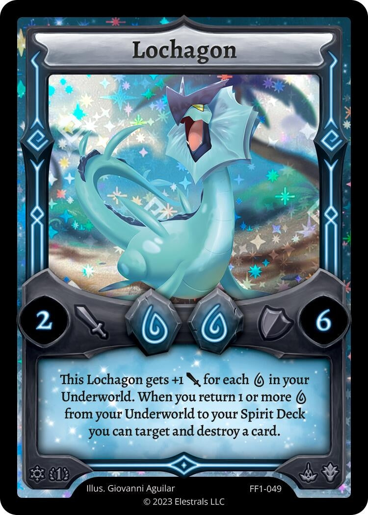 Image for Lochagon (FF1-049) (Frostfall [First Edition]) - Elestrals