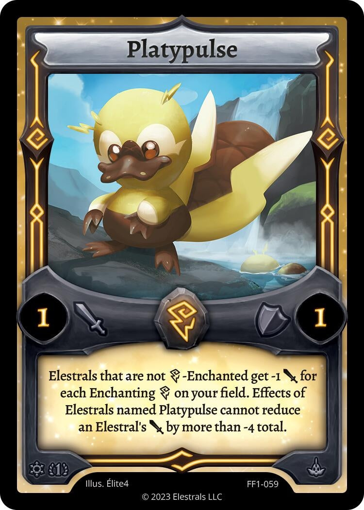 Image for Platypulse (FF1-059) (Frostfall [First Edition]) - Elestrals