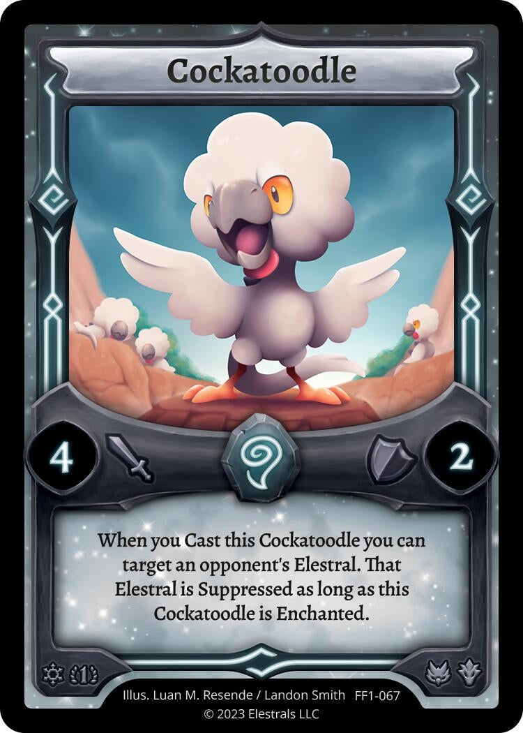 Image for Cockatoodle (FF1-067) (Frostfall [First Edition]) - Elestrals