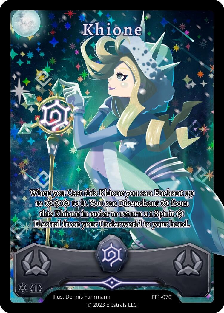 Image for Khione (FF1-070) (Frostfall [First Edition]) - Elestrals