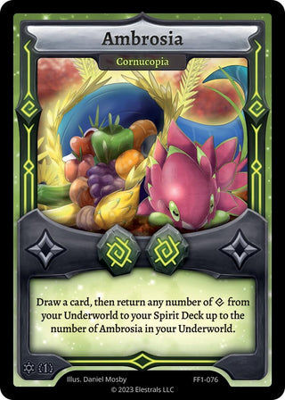 Image for Ambrosia - Cornucopia (FF1-076) (Frostfall [First Edition]) - Elestrals