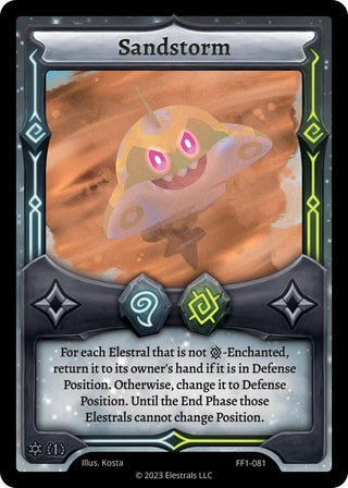 Image for Sandstorm (FF1-081) (Frostfall [First Edition]) - Elestrals