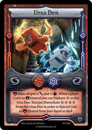 Image for Ursa Den (FF1-085) (Frostfall [First Edition]) - Elestrals