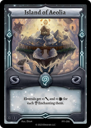 Image for Island of Aeolia (FF1-090) (Frostfall [First Edition]) - Elestrals