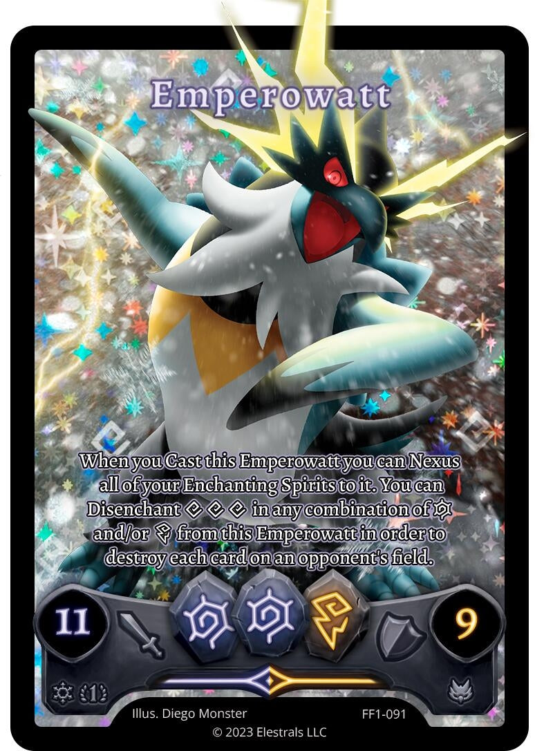 Image for Emperowatt (Full Art) (FF1-091) (Frostfall [First Edition]) - Elestrals
