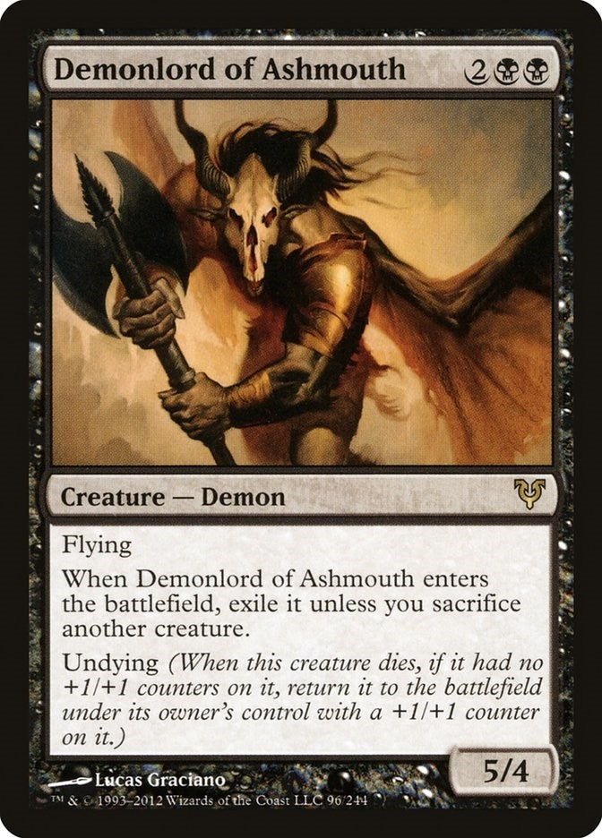 Demonlord of Ashmouth (96) [AVR] - MTG Single
