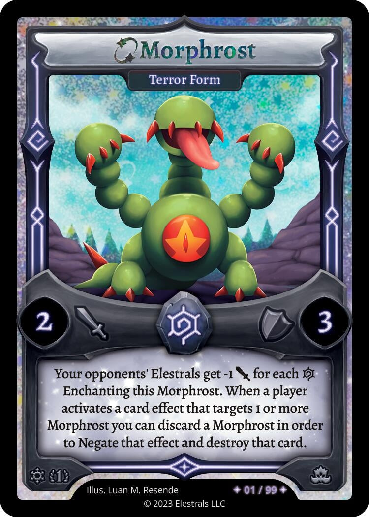 Image for Morphrost - Terror Form (Serialized) (/99) (Frostfall [First Edition]) - Elestrals