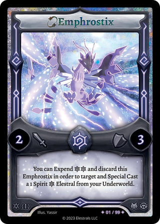 Image for Emphrostix (Serialized) (/99) (Frostfall [First Edition]) - Elestrals