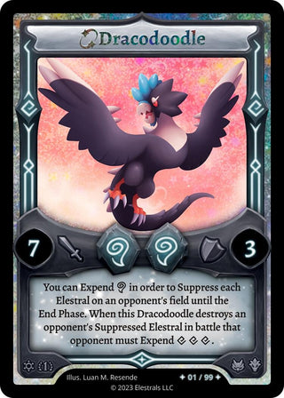 Image for Dracodoodle (Serialized) (/99) (Frostfall [First Edition]) - Elestrals