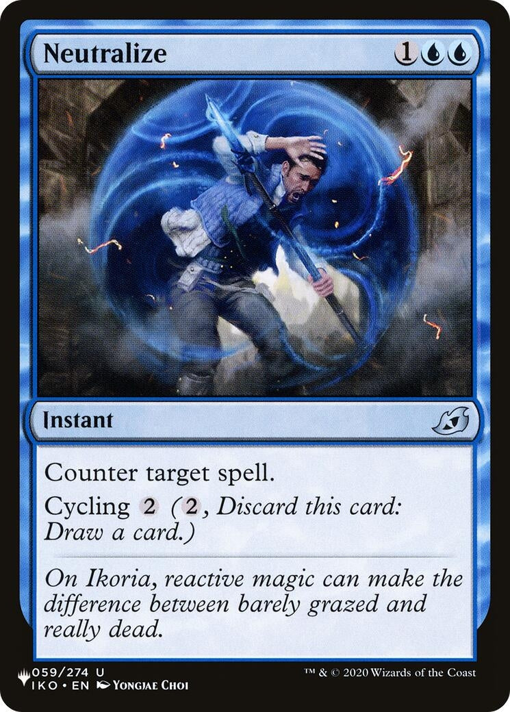 Neutralize (59) [LIST] - MTG Single