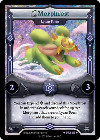 Image for Morphrost - Lycan Form (PR2-05) (Frostfall Promos) - Elestrals