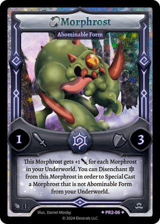 Image for Morphrost - Abominable Form (PR2-06) (Frostfall Promos) - Elestrals