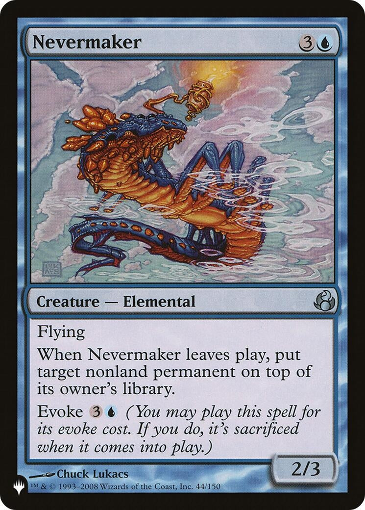 Nevermaker (44) [LIST] - MTG Single