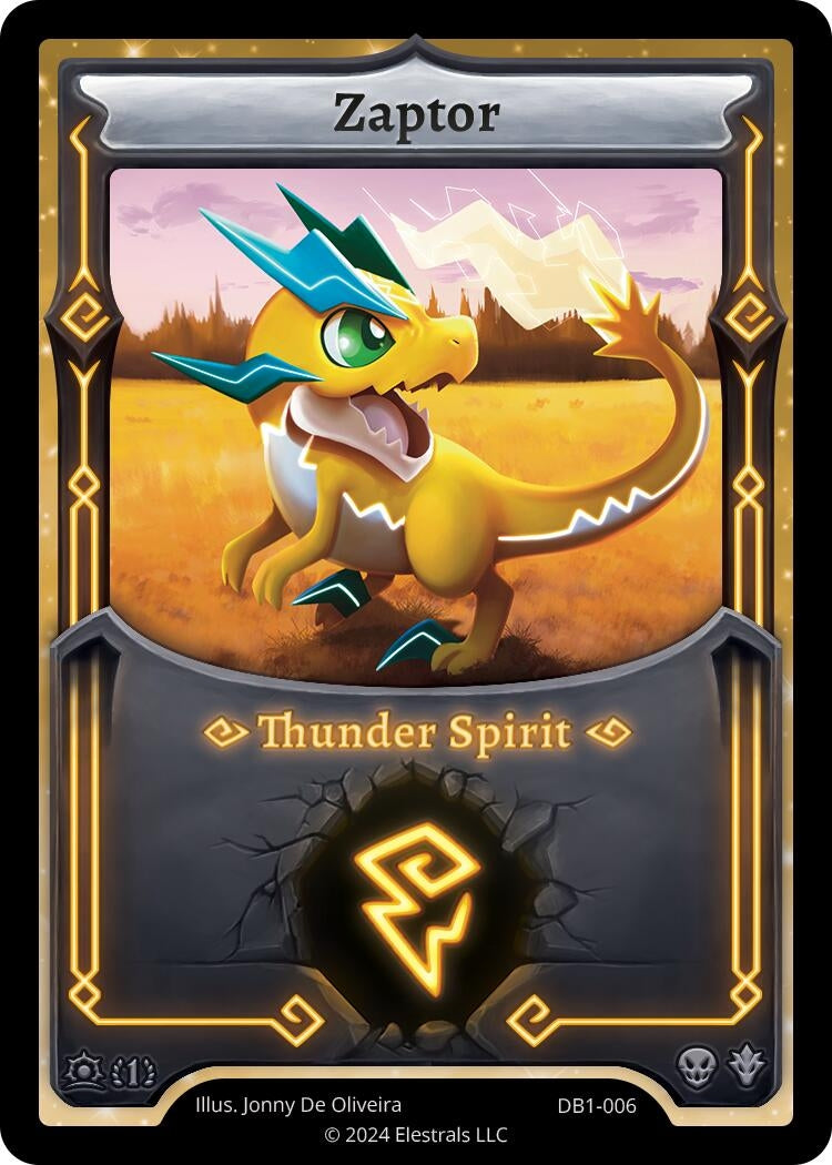 Image for Zaptor (DB1-006) (Daybreak [First Edition]) - Elestrals