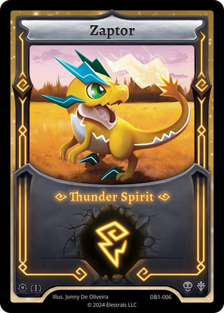 Image for Zaptor (DB1-006) (Daybreak [First Edition]) - Elestrals