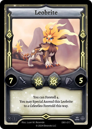 Image for Leobrite (DB1-017) (Daybreak [First Edition]) - Elestrals