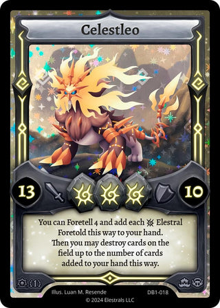 Image for Celestleo (DB1-018) (Daybreak [First Edition]) - Elestrals