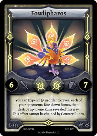 Image for Fowlipharos (DB1-020) (Daybreak [First Edition]) - Elestrals