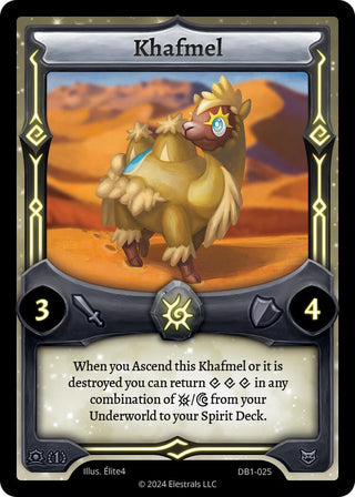 Image for Khafmel (DB1-025) (Daybreak [First Edition]) - Elestrals