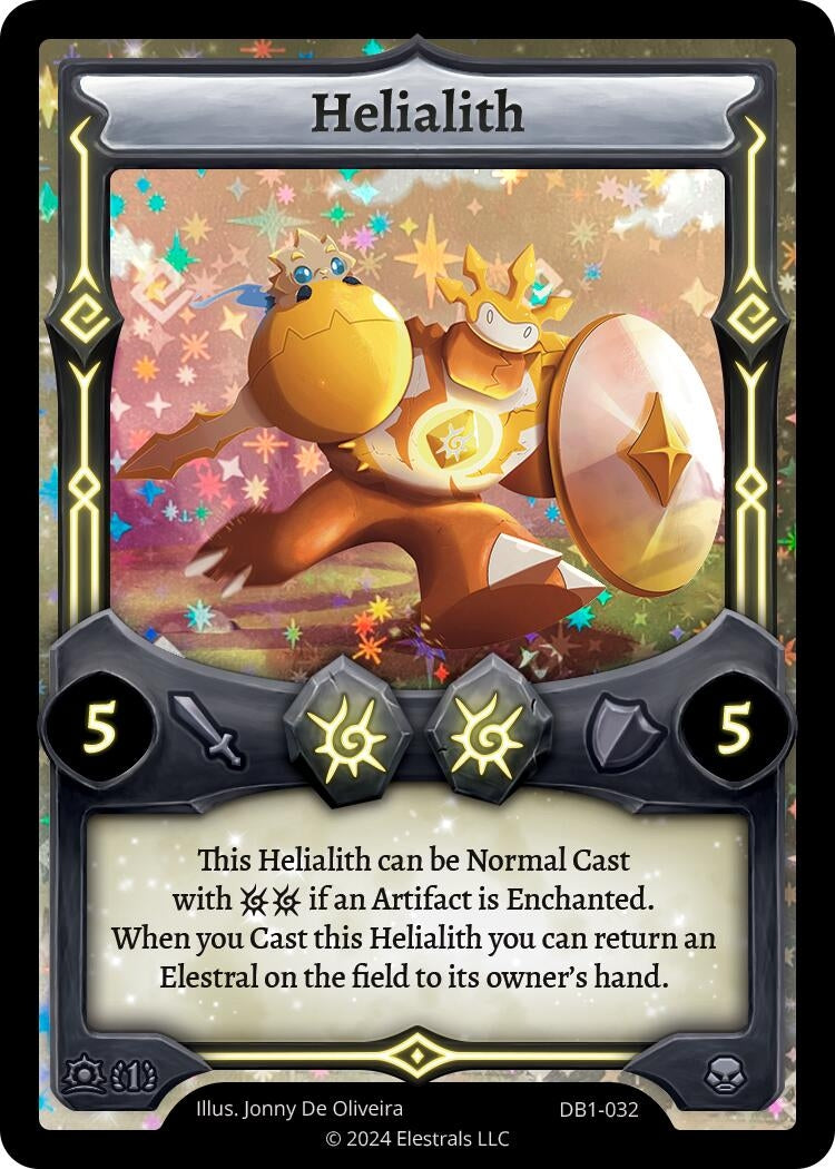 Image for Helialith (DB1-032) (Daybreak [First Edition]) - Elestrals