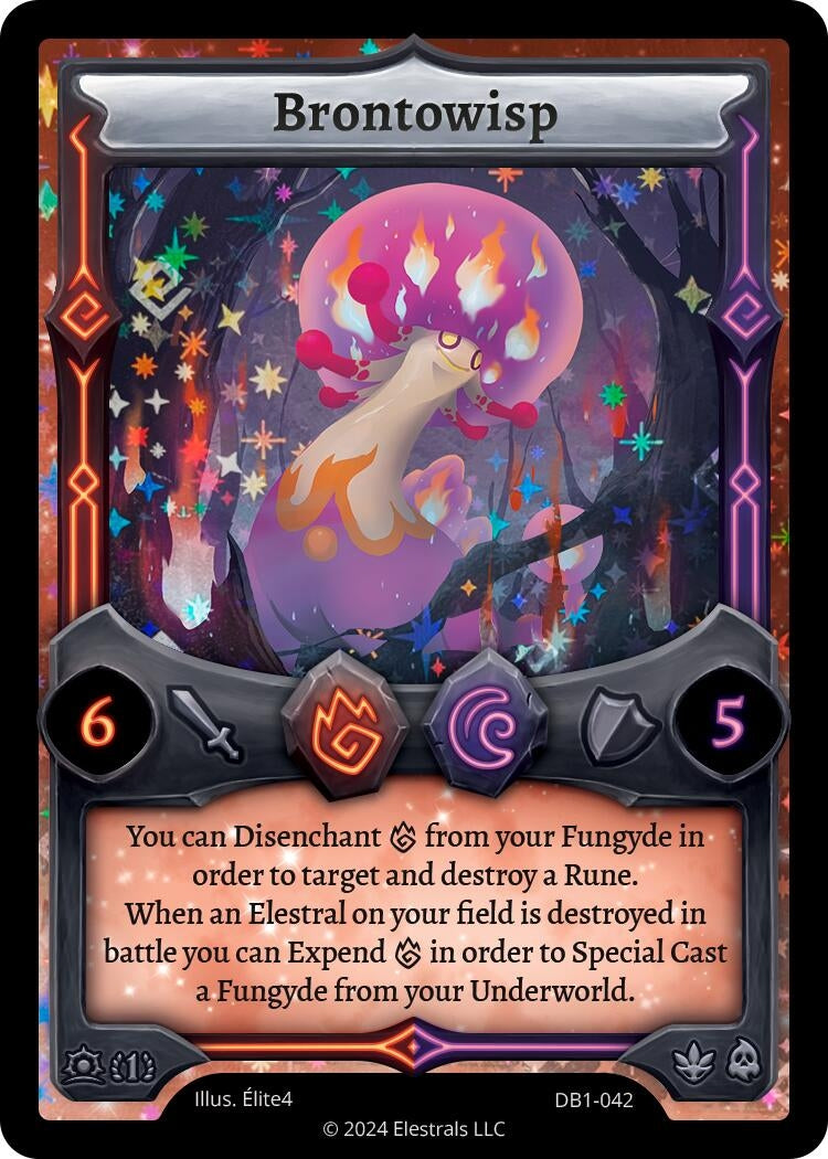 Image for Brontowisp (DB1-042) (Daybreak [First Edition]) - Elestrals