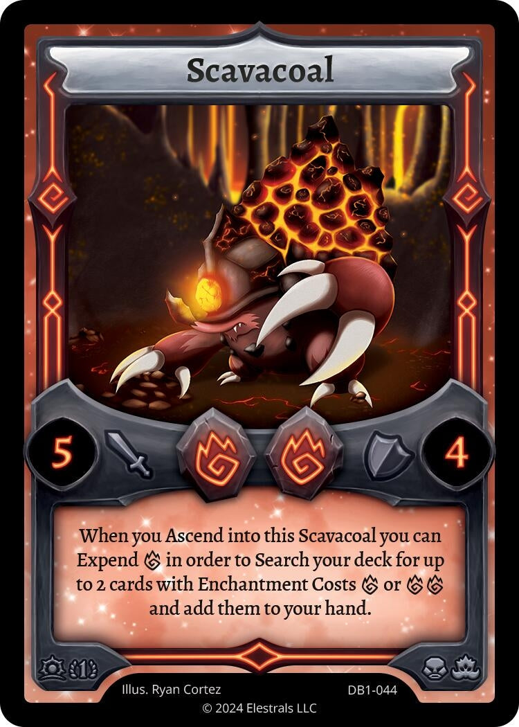Image for Scavacoal (DB1-044) (Daybreak [First Edition]) - Elestrals