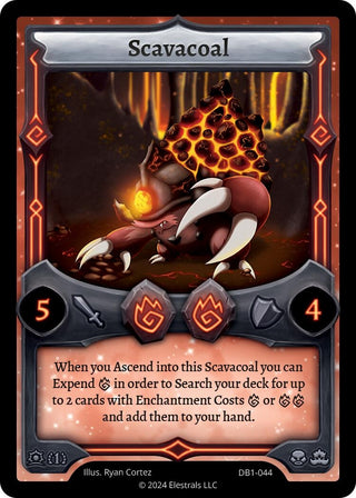 Image for Scavacoal (DB1-044) (Daybreak [First Edition]) - Elestrals