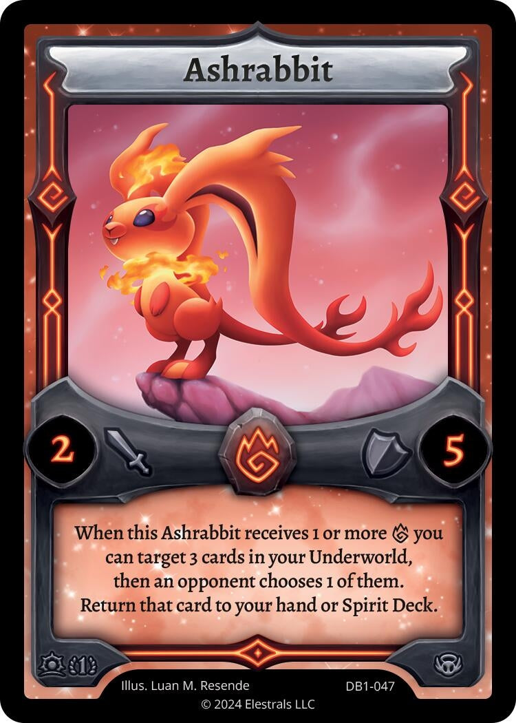 Image for Ashrabbit (DB1-047) (Daybreak [First Edition]) - Elestrals