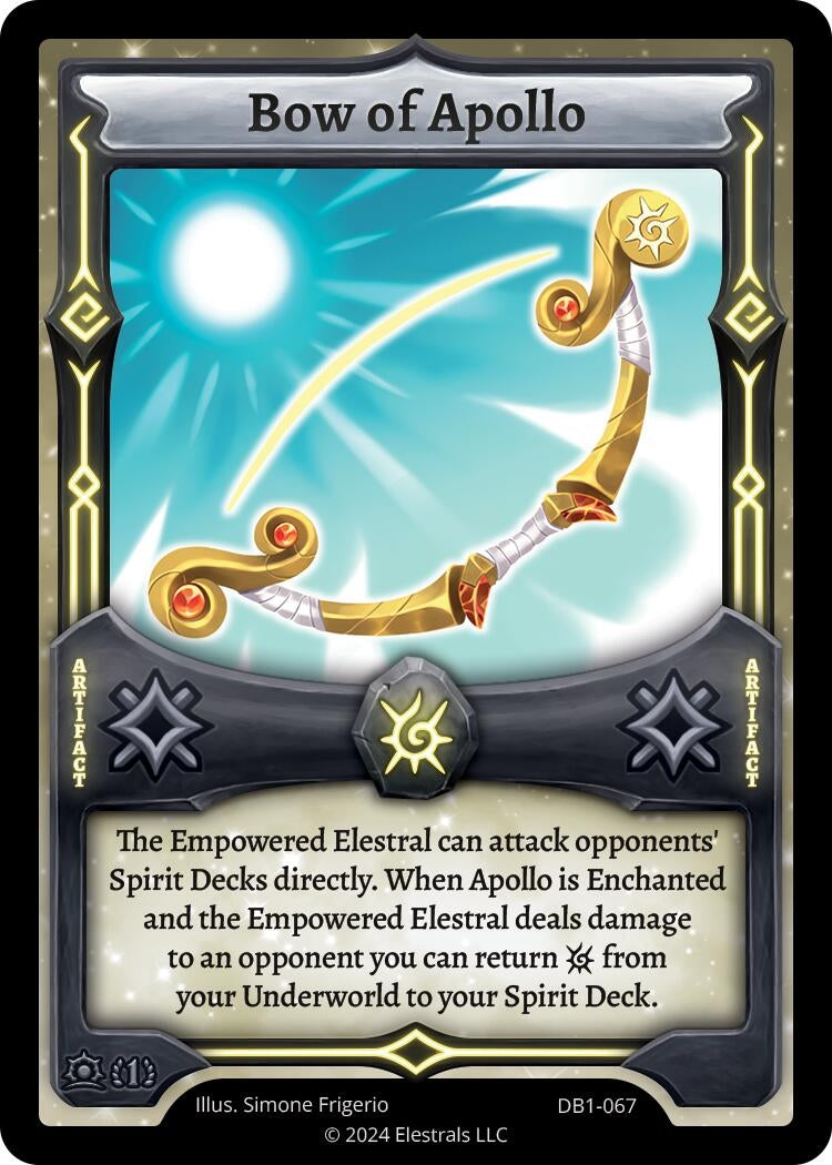 Image for Bow of Apollo (DB1-067) (Daybreak [First Edition]) - Elestrals