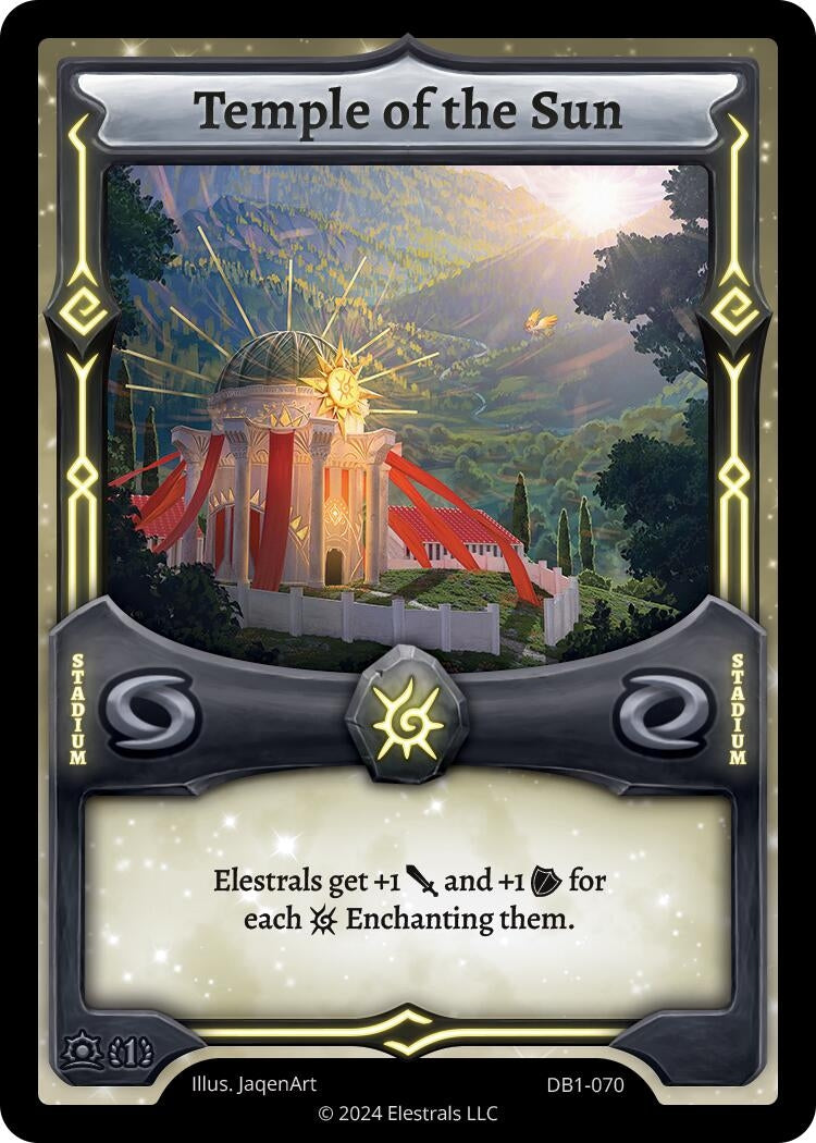 Image for Temple of the Sun (DB1-070) (Daybreak [First Edition]) - Elestrals