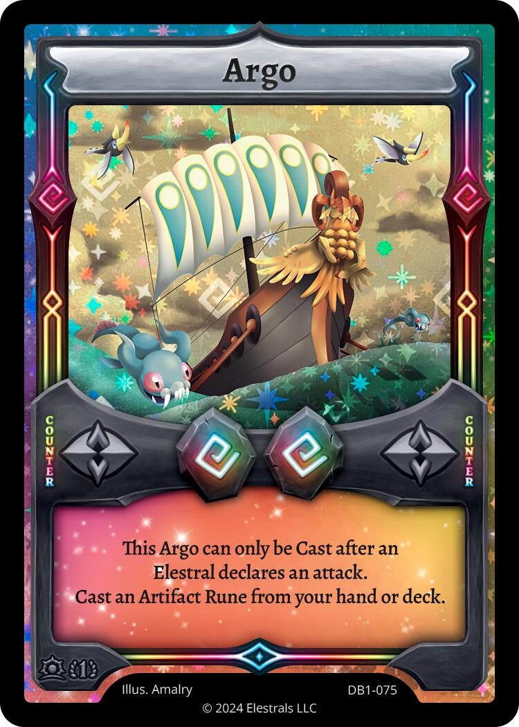 Image for Argo (DB1-075) (Daybreak [First Edition]) - Elestrals
