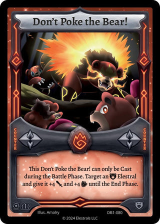 Image for Dont Poke the Bear! (DB1-080) (Daybreak [First Edition]) - Elestrals