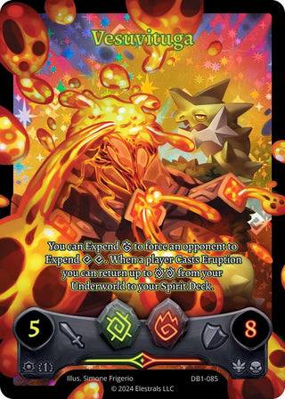 Image for Vesuvituga (Full Art) (DB1-085) (Daybreak [First Edition]) - Elestrals