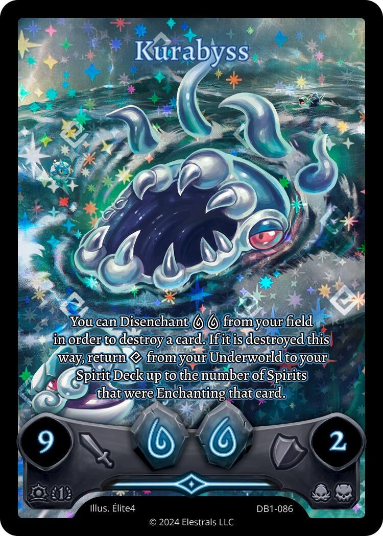 Image for Kurabyss (Full Art) (DB1-086) (Daybreak [First Edition]) - Elestrals