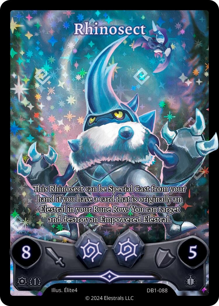 Image for Rhinosect (Full Art) (DB1-088) (Daybreak [First Edition]) - Elestrals