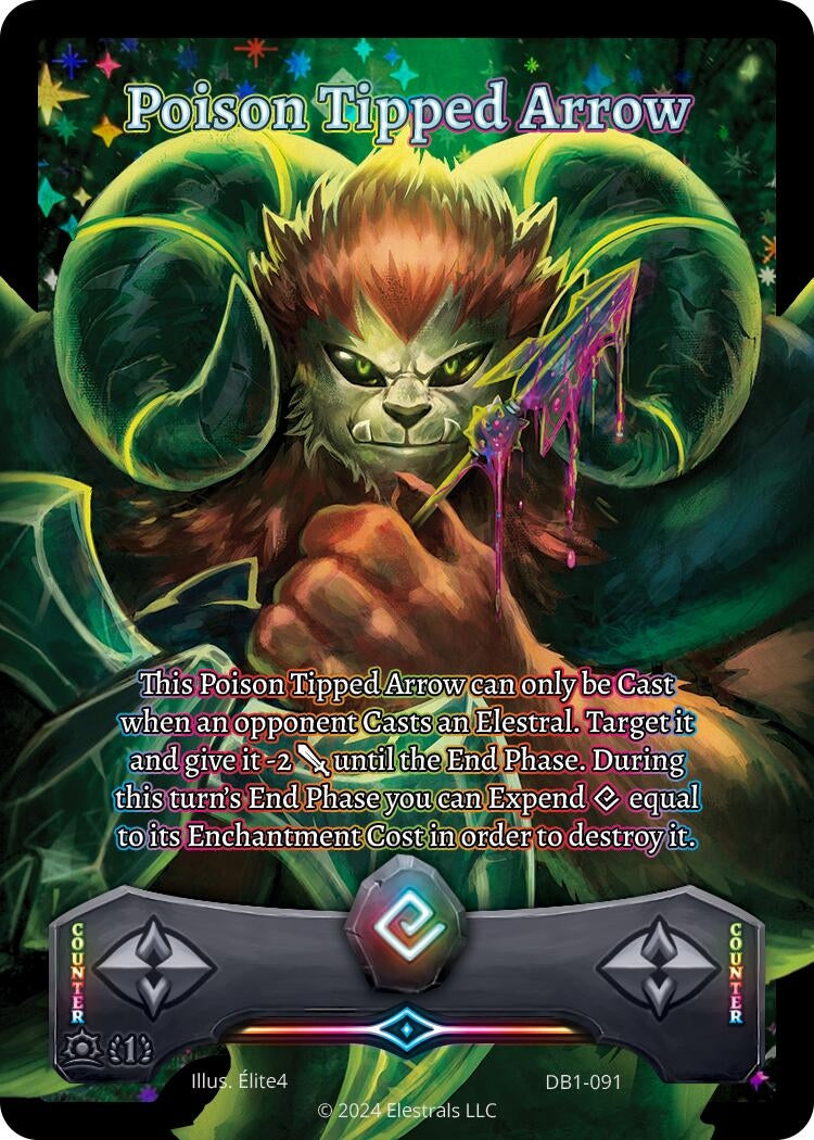 Image for Poison Tipped Arrow (DB1-091) (Daybreak [First Edition]) - Elestrals