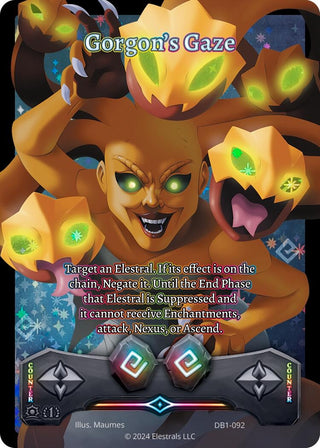 Image for Gorgon's Gaze (DB1-092) (Daybreak [First Edition]) - Elestrals