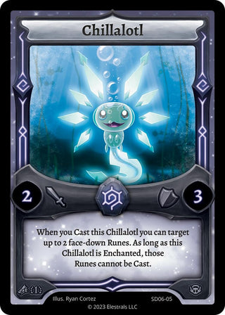 Image for Chillalotl (SD06-05) (Kryoscorch Starter Deck [First Edition]) - Elestrals