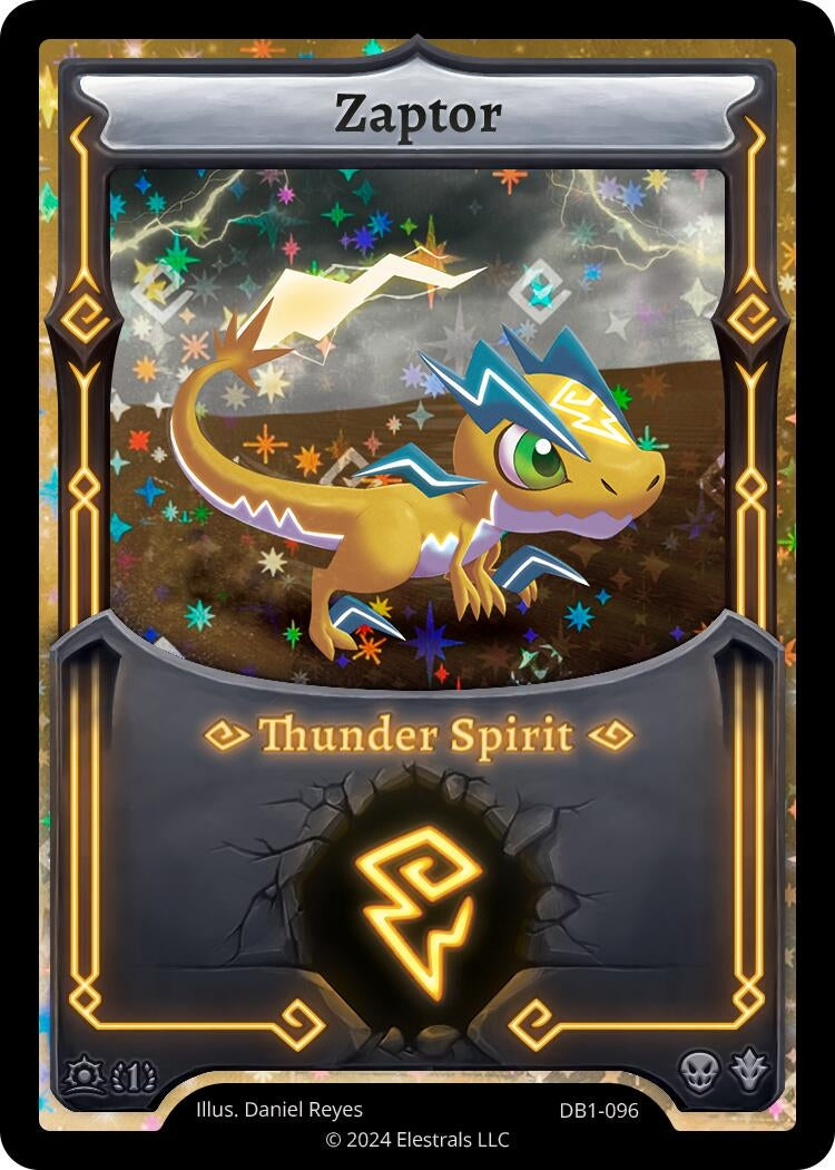 Image for Zaptor(Alternative Art) (DB1-096) (Daybreak [First Edition]) - Elestrals