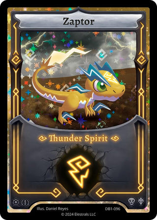 Image for Zaptor(Alternative Art) (DB1-096) (Daybreak [First Edition]) - Elestrals