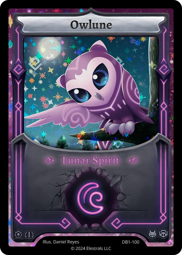 Image for Owlune (Alternative Art) (DB1-100) (Daybreak [First Edition]) - Elestrals