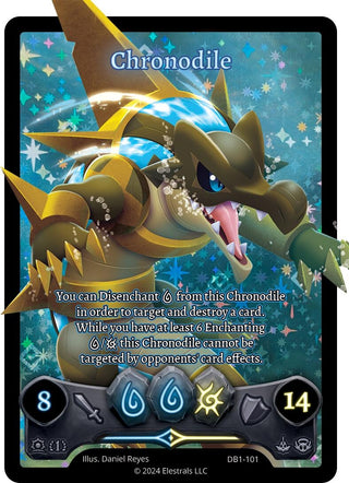 Image for Chronodile (Box Topper) (DB1-101) (Daybreak [First Edition]) - Elestrals