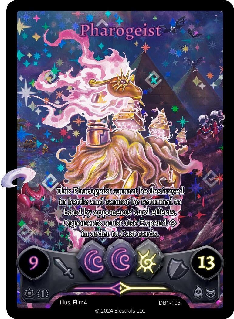 Image for Pharogeist (Box Topper) (DB1-103) (Daybreak [First Edition]) - Elestrals