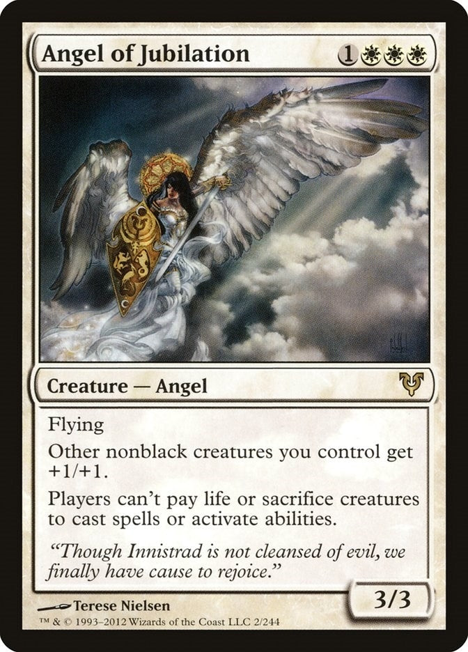 Angel of Jubilation (2) [AVR] - MTG Single