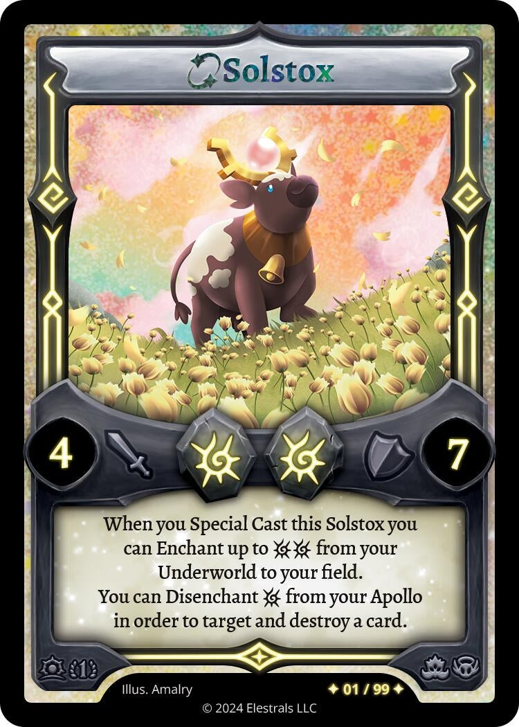 Image for Solstox (Serialized) (/99) (Daybreak [First Edition]) - Elestrals