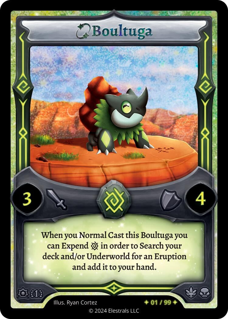 Image for Boultuga (Serialized) (/99) (Daybreak [First Edition]) - Elestrals