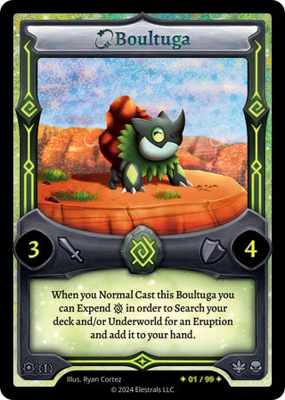 Image for Boultuga (Serialized) (/99) (Daybreak [First Edition]) - Elestrals