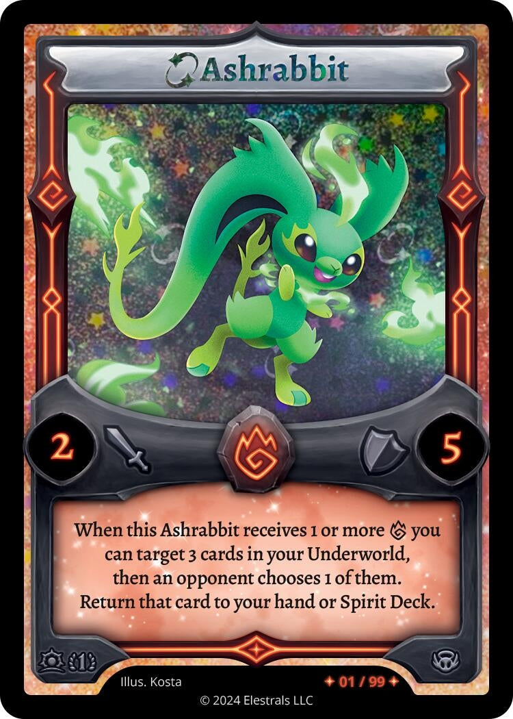 Image for Ashrabbit (Serialized) (/99) (Daybreak [First Edition]) - Elestrals